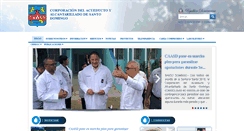 Desktop Screenshot of caasd.gov.do